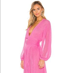 Jens Pirate Booty Lapis Maxi Dress in Pink Sky